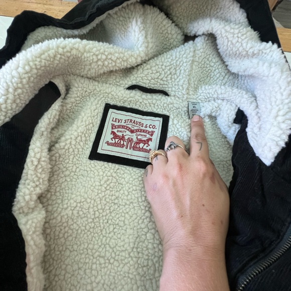 Levi’s Hooded Jacket size XL - Picture 4 of 8